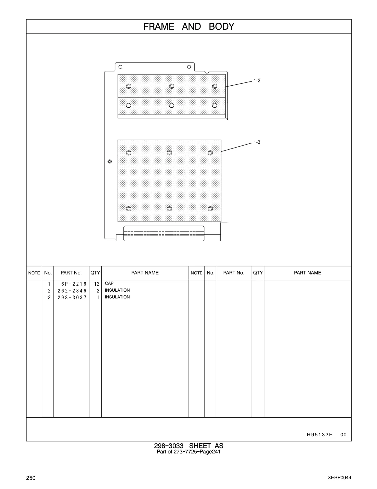 298-3037 - INSULATION