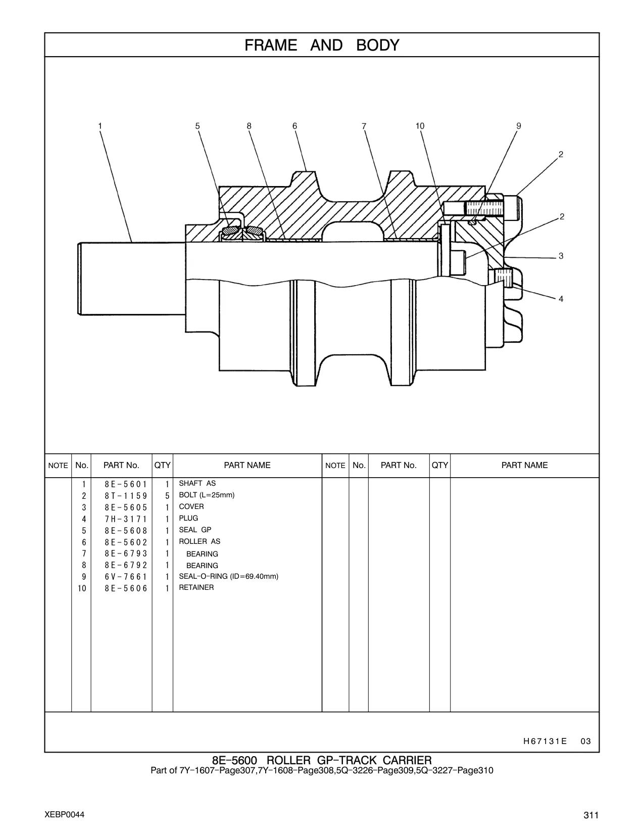 8E-5602 - ROLLER AS