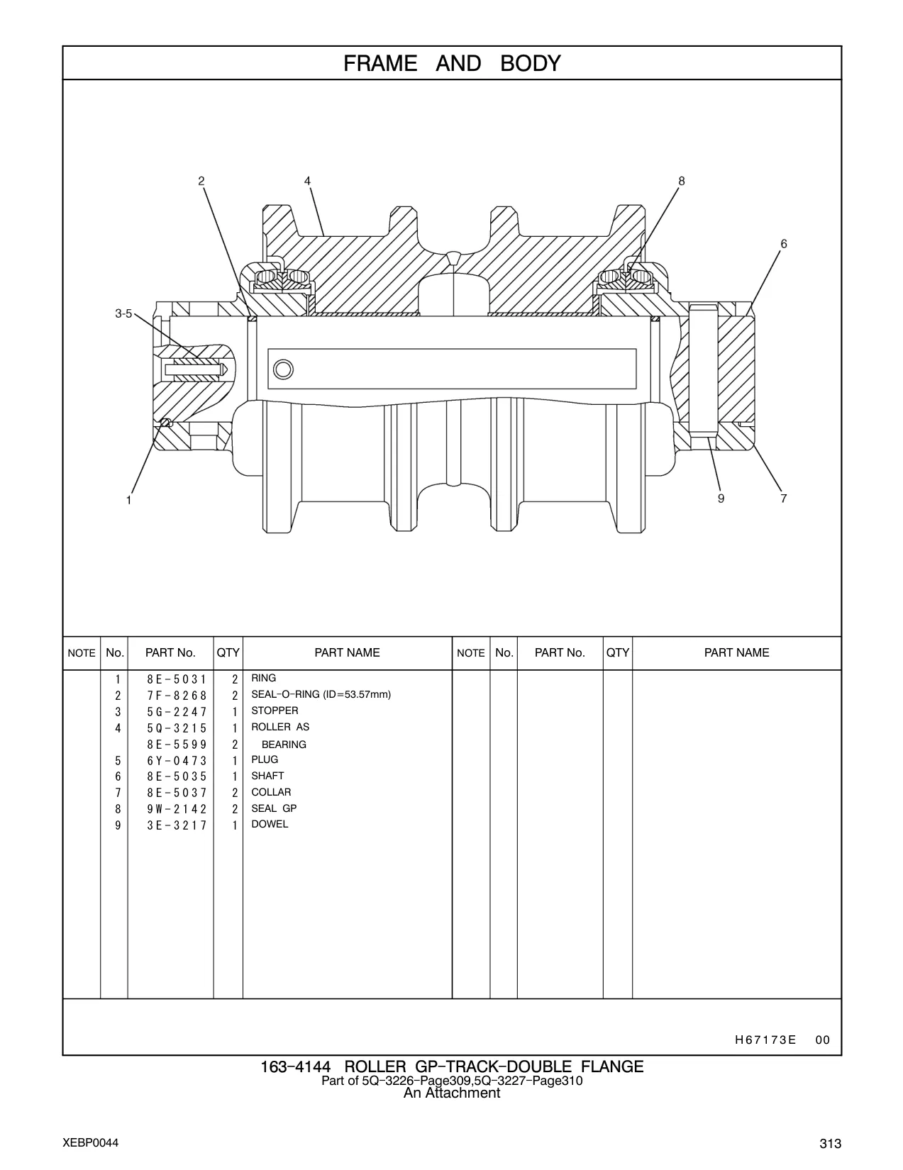 5Q-3215 - ROLLER AS