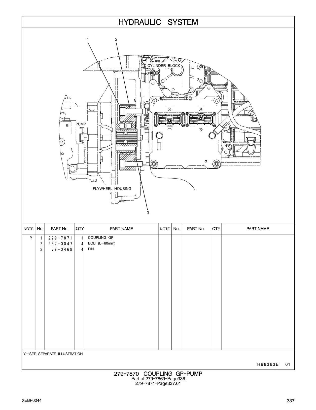 287-0047 - BOLT (L=60mm)
