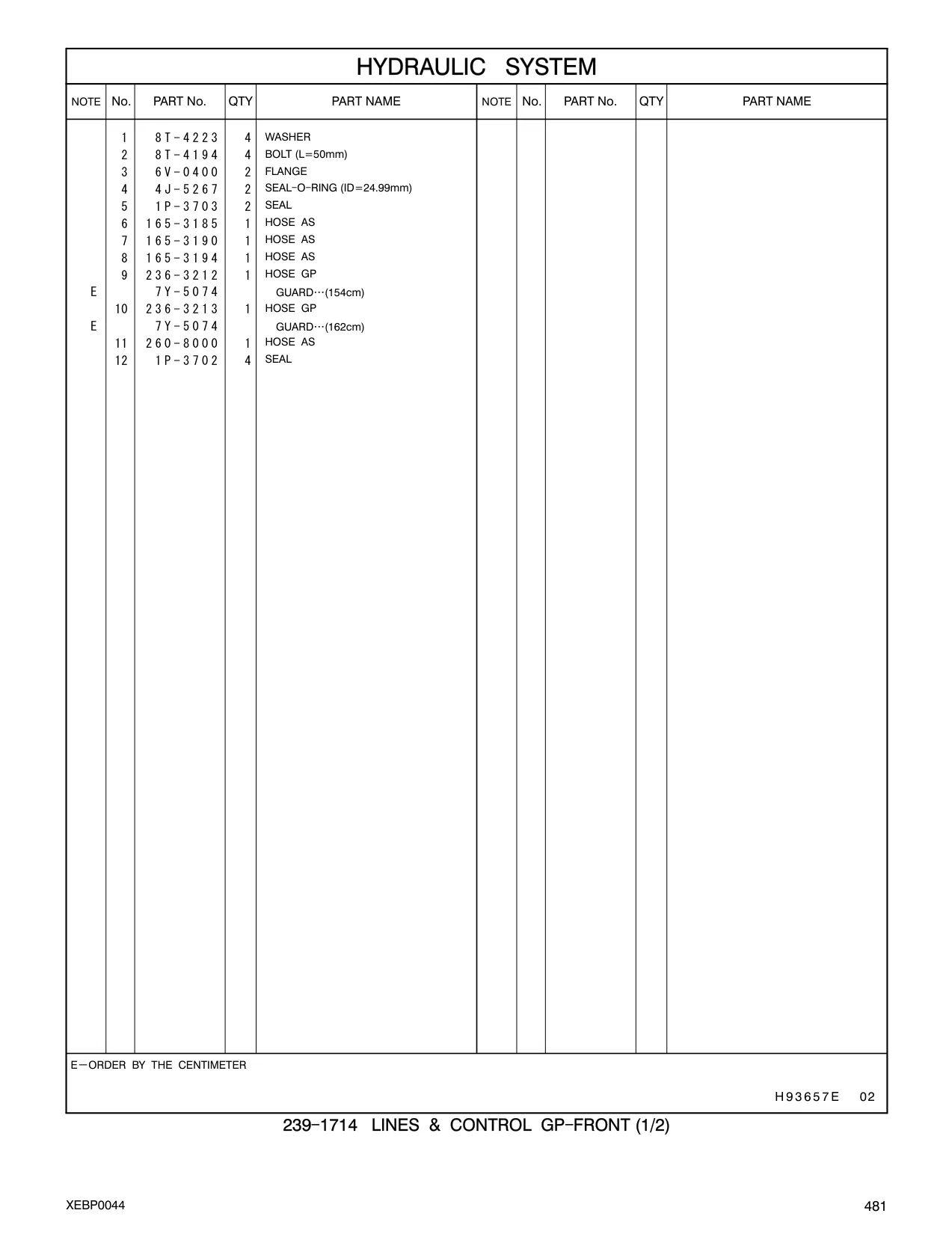 165-3194 - HOSE AS