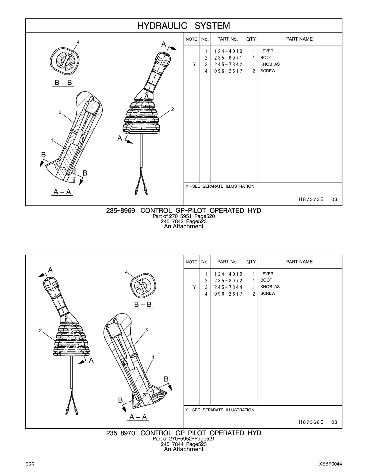 096-2617 - SCREW H 8 7 3 7 3 E 03