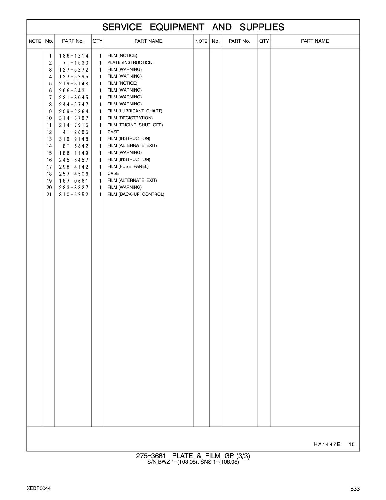 127-5295 - FILM (WARNING)