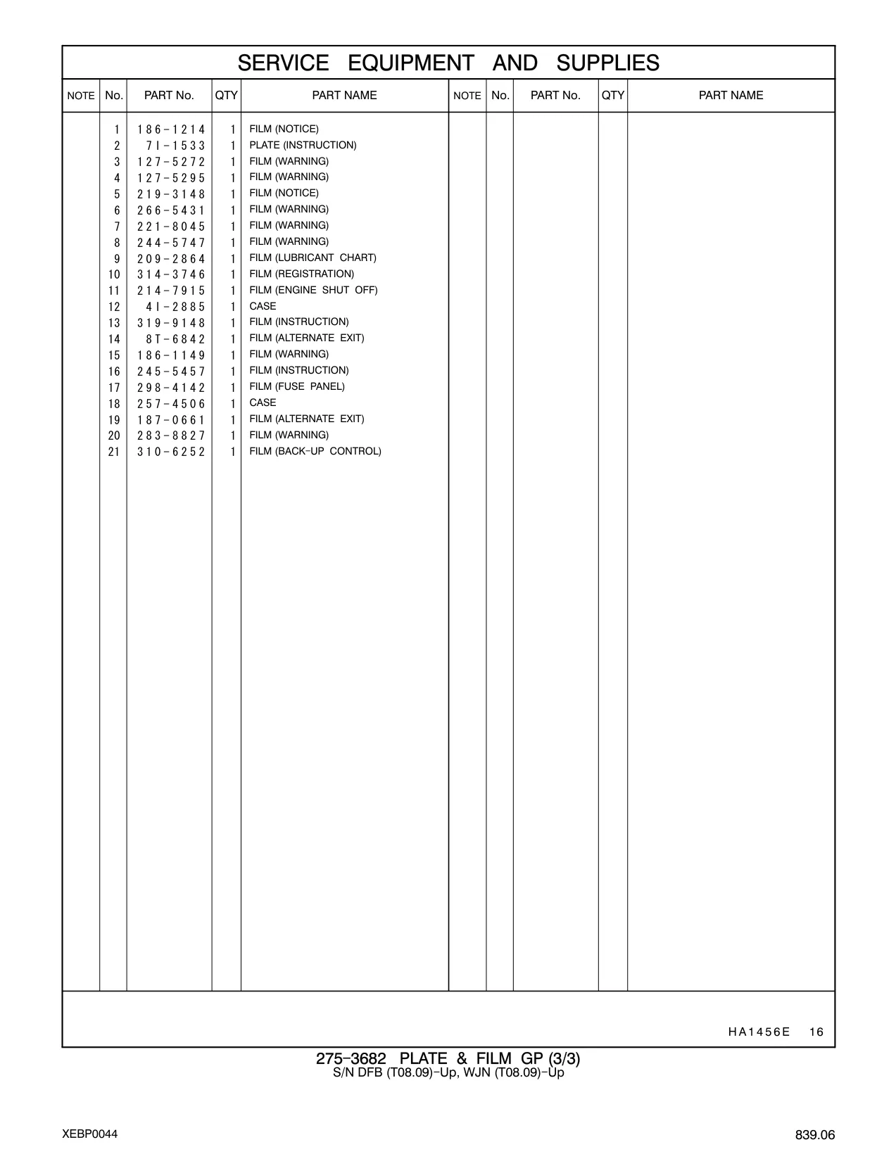 314-3746 - FILM (REGISTRATION)