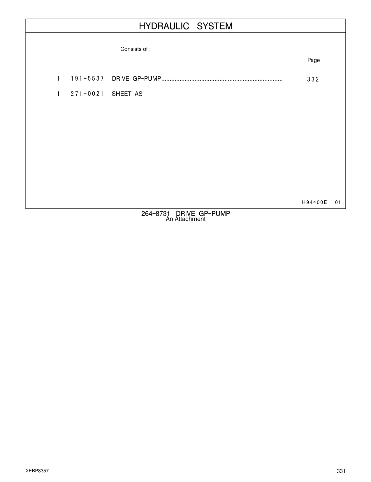 271-0021 - SHEET AS