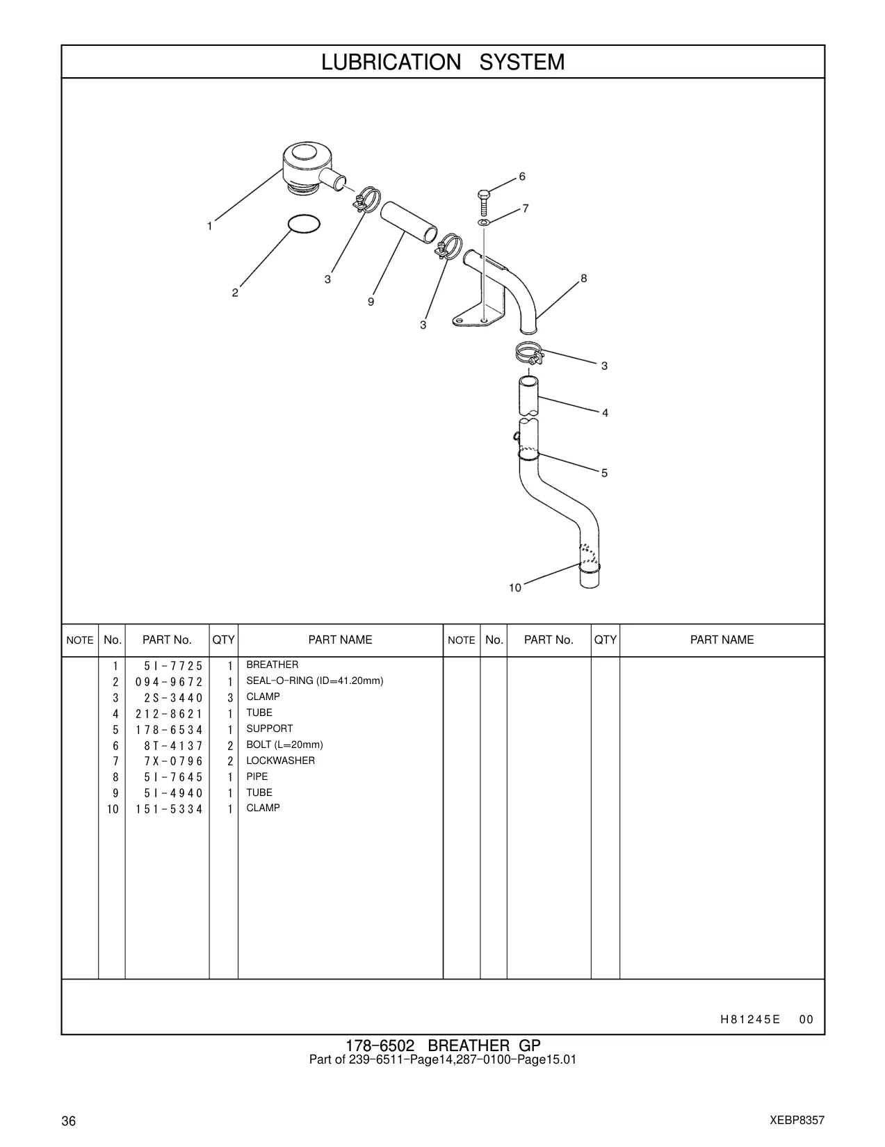 094-9672 - SEAL - O - RING (ID=41.20mm)