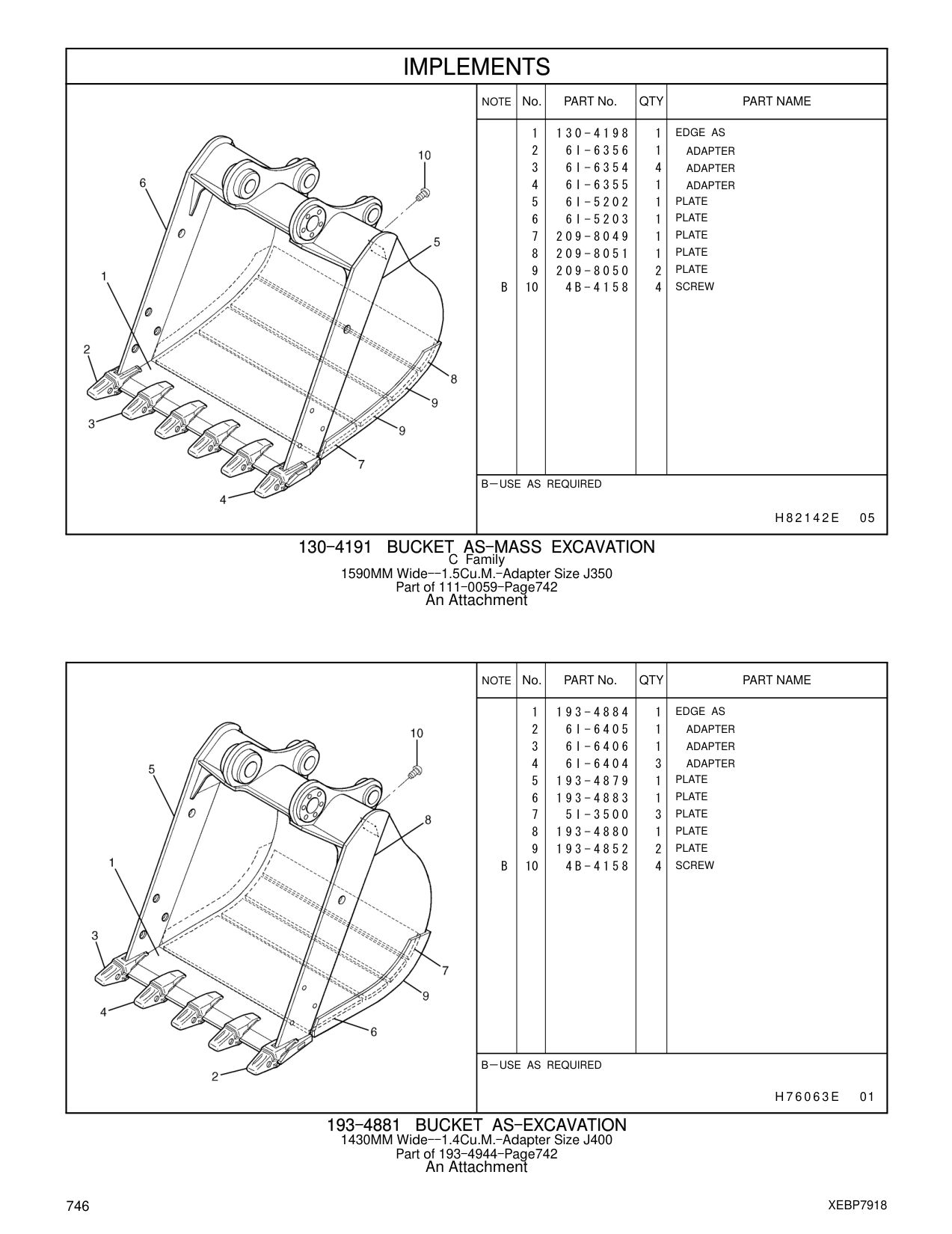 193-4883 PLATE CAT parts manual diagram