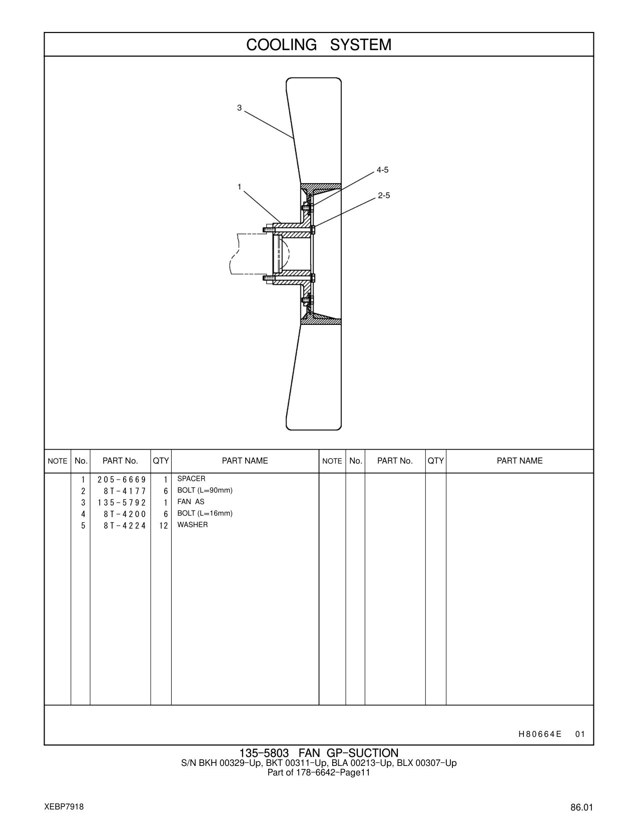 8T-4177 BOLT (L=90mm) CAT parts manual diagram