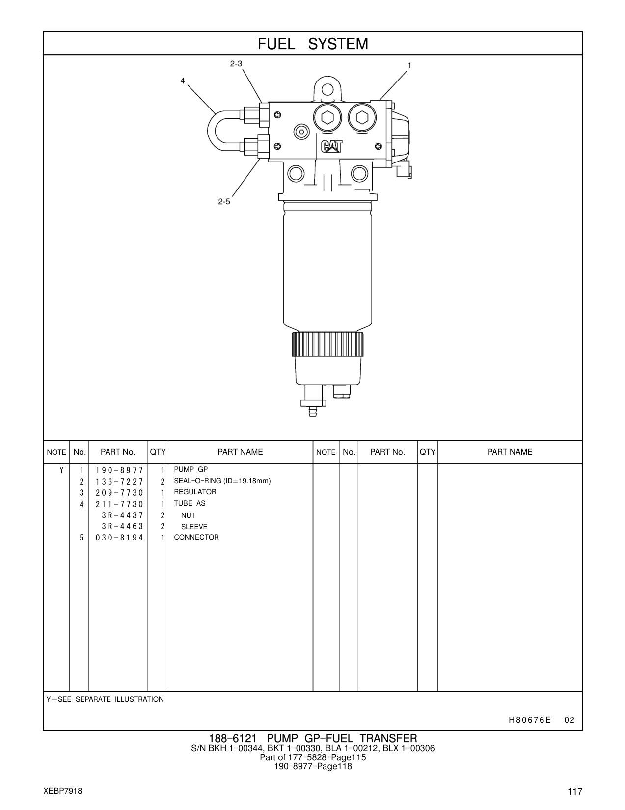 211-7730 TUBE AS CAT parts manual diagram