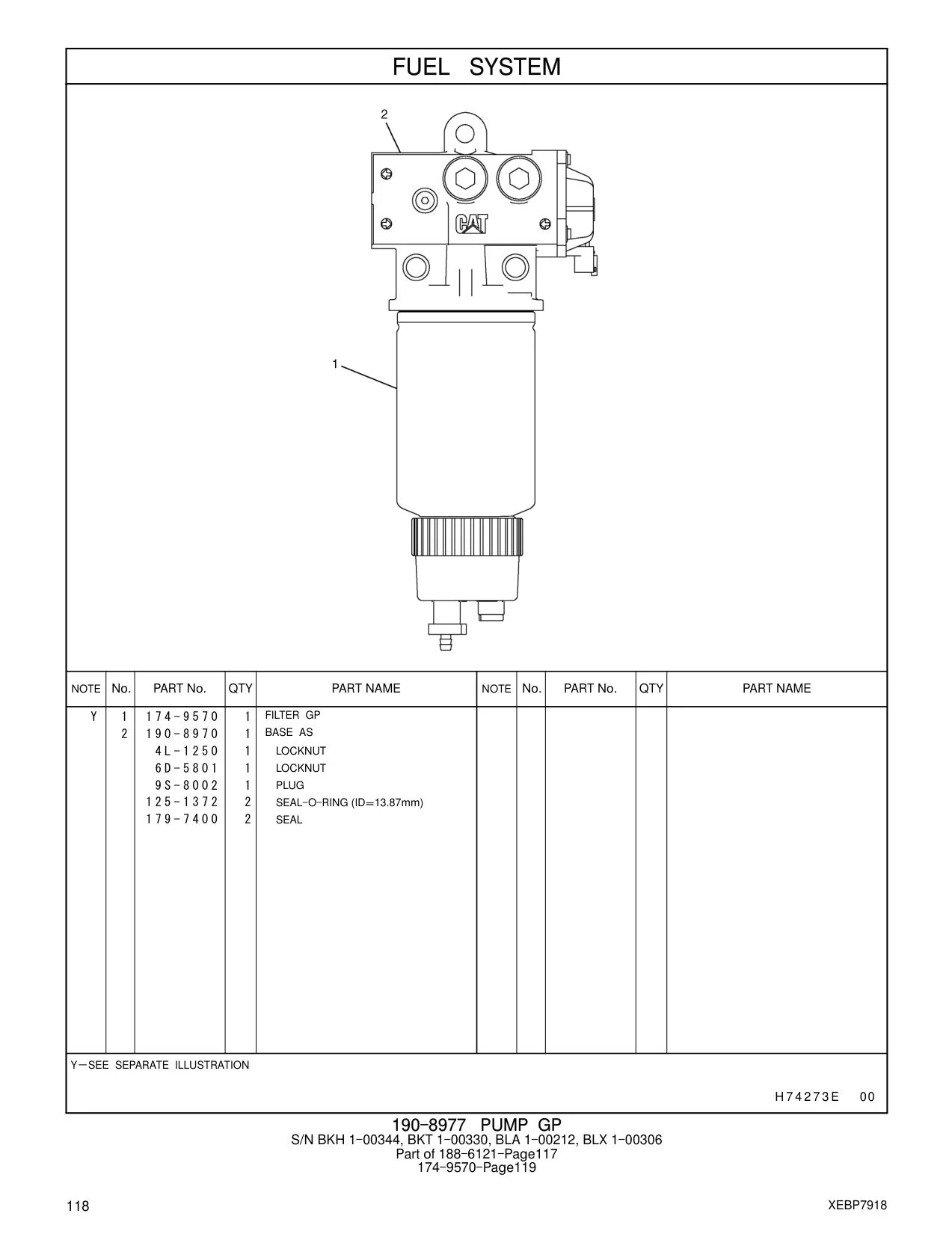 190-8970 BASE AS CAT parts manual diagram