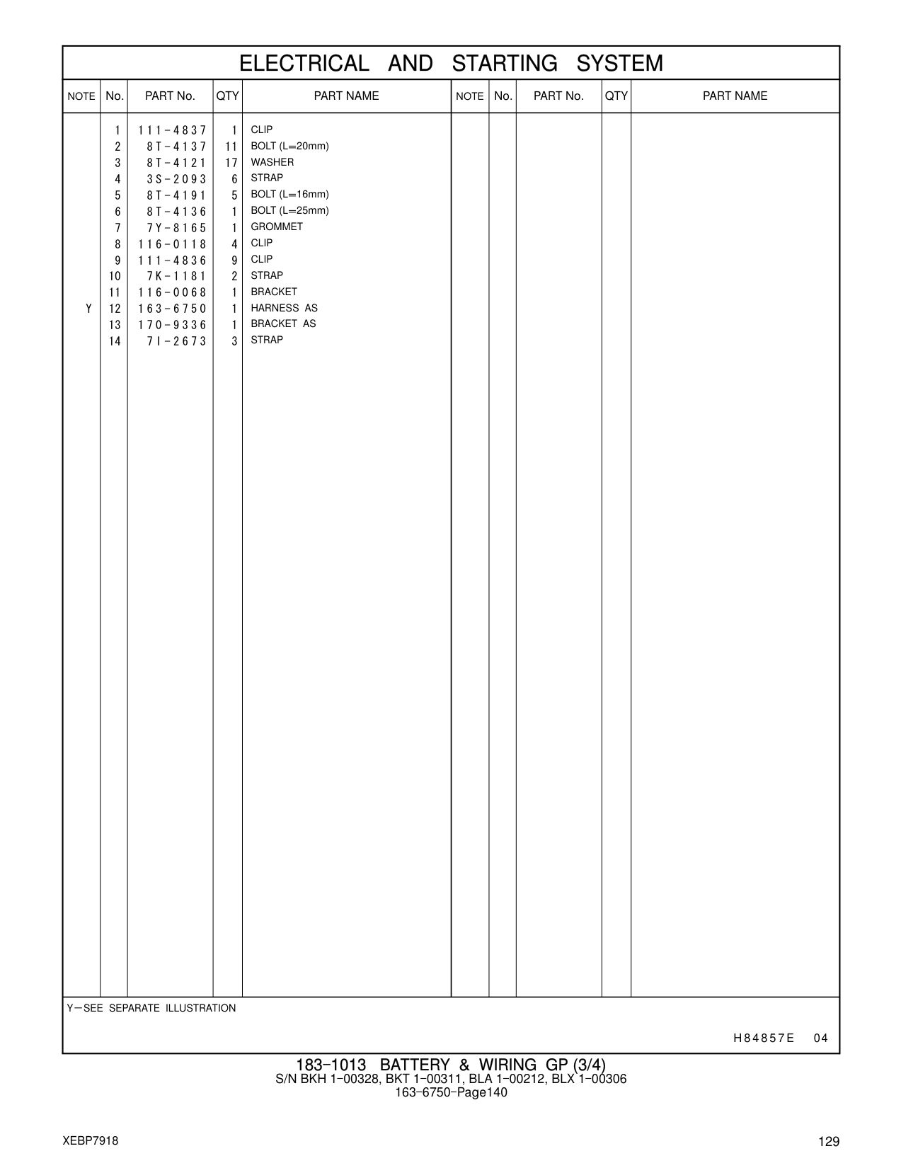 163-6750 HARNESS AS CAT parts manual diagram