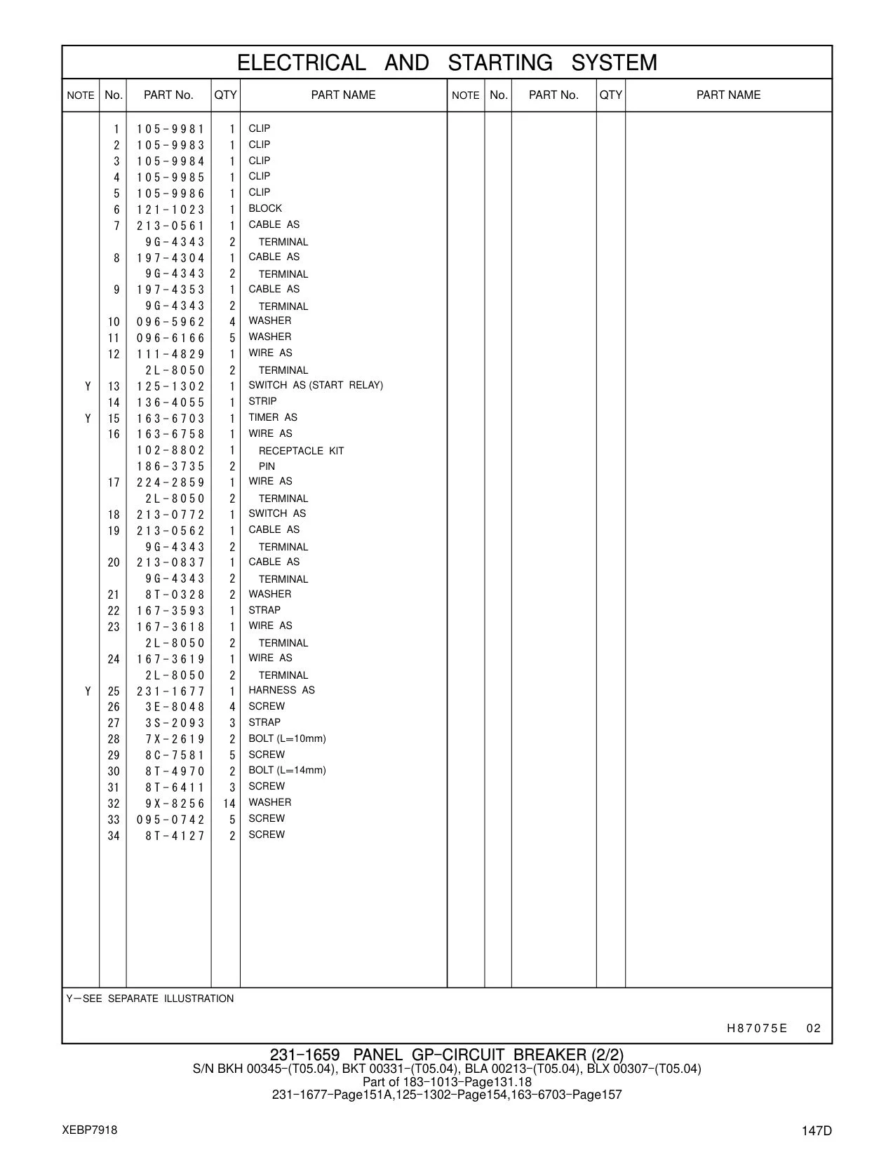 224-2859 WIRE AS CAT parts manual diagram