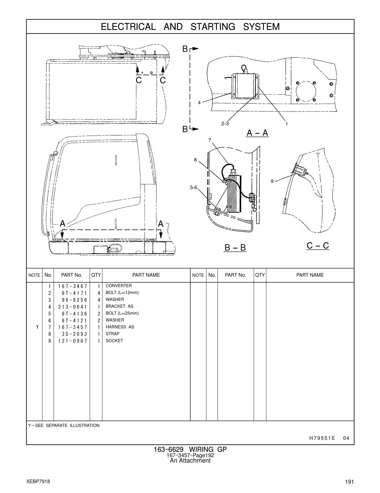 8T-4171 BOLT (L=12mm) CAT parts manual diagram