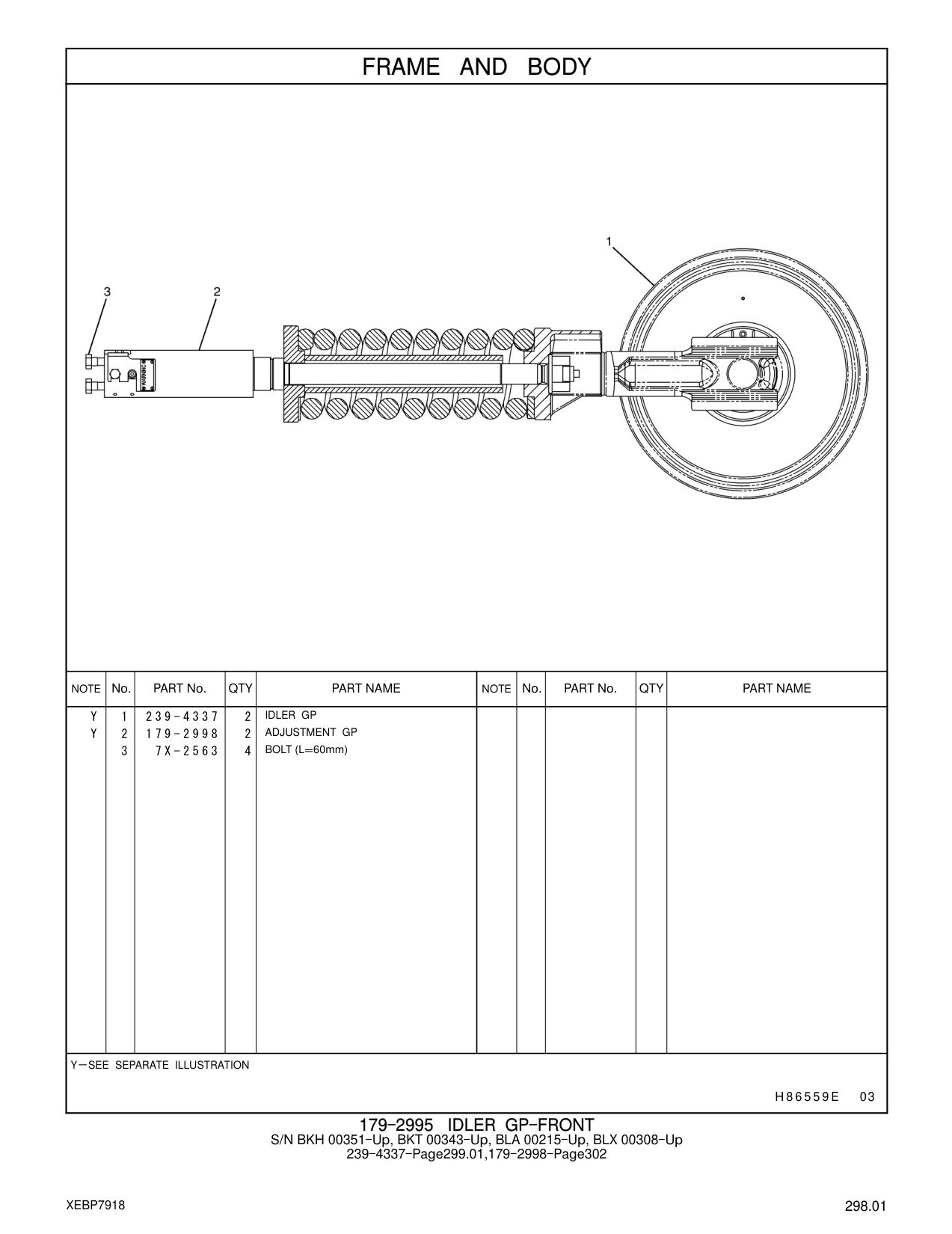 239-4337 - IDLER GP