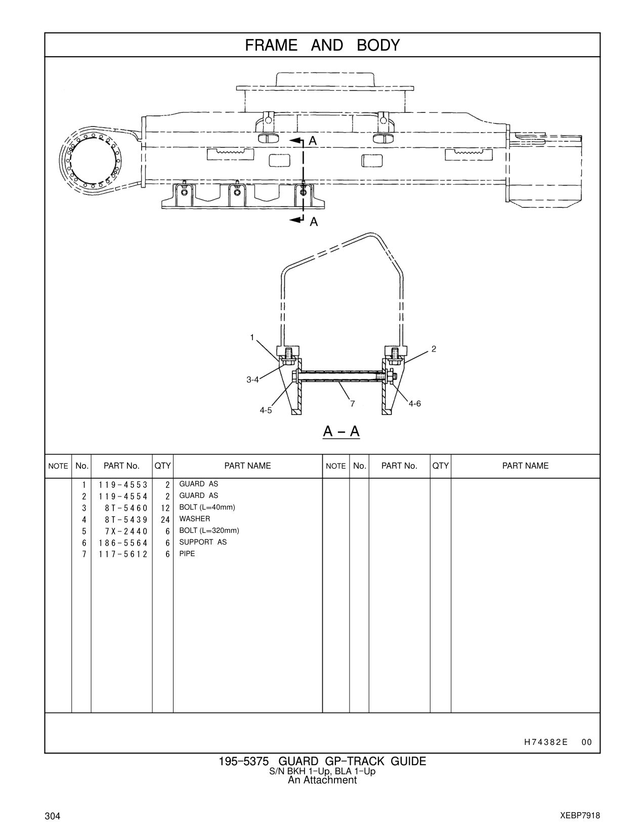 186-5564 SUPPORT AS CAT parts manual diagram
