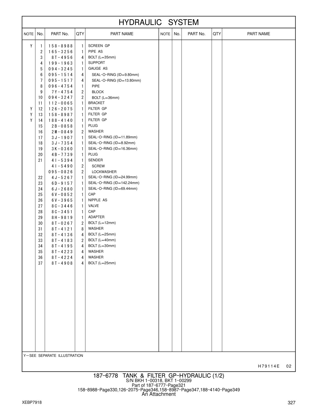 188-4140 - FILTER GP