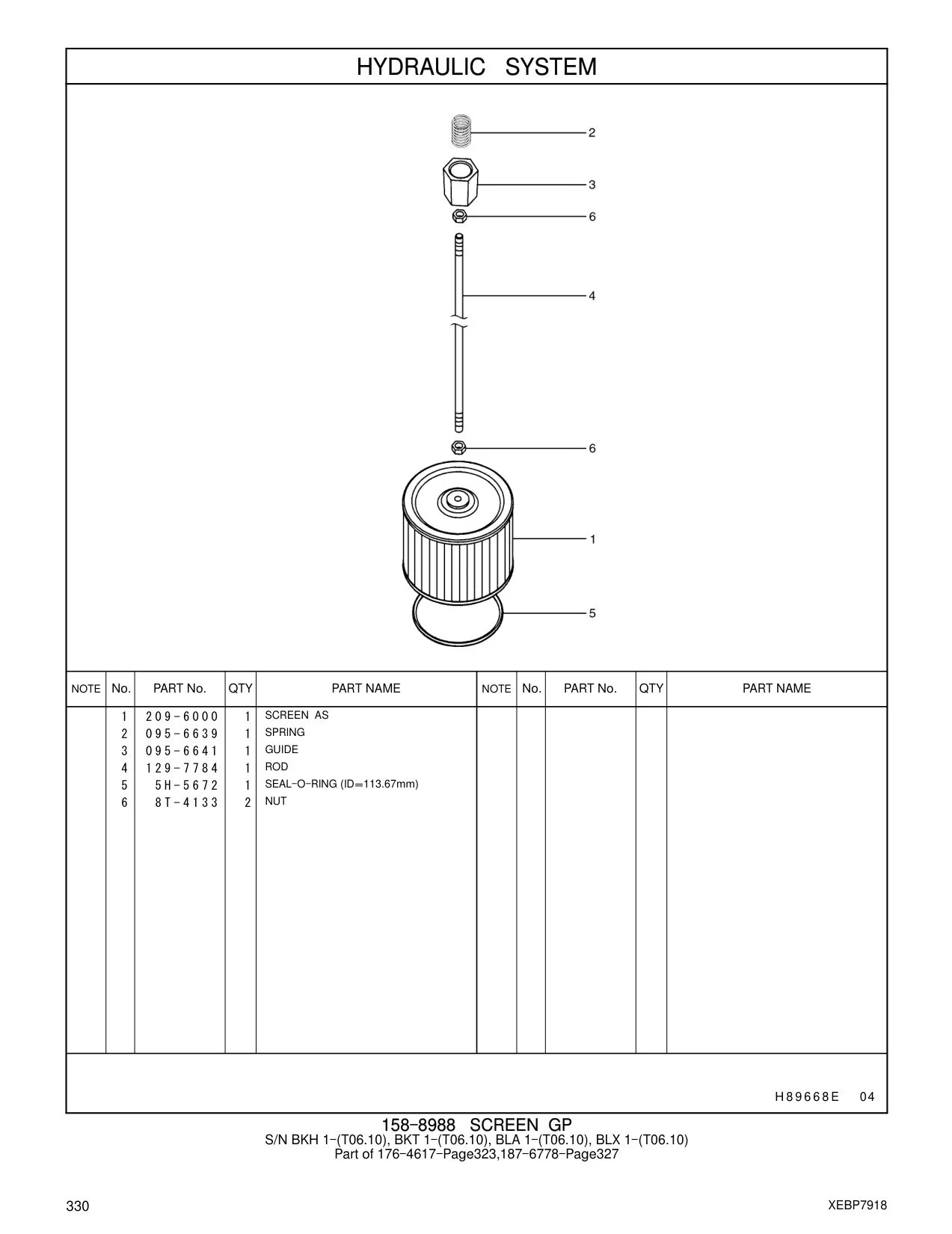 095-6641 GUIDE CAT parts manual diagram
