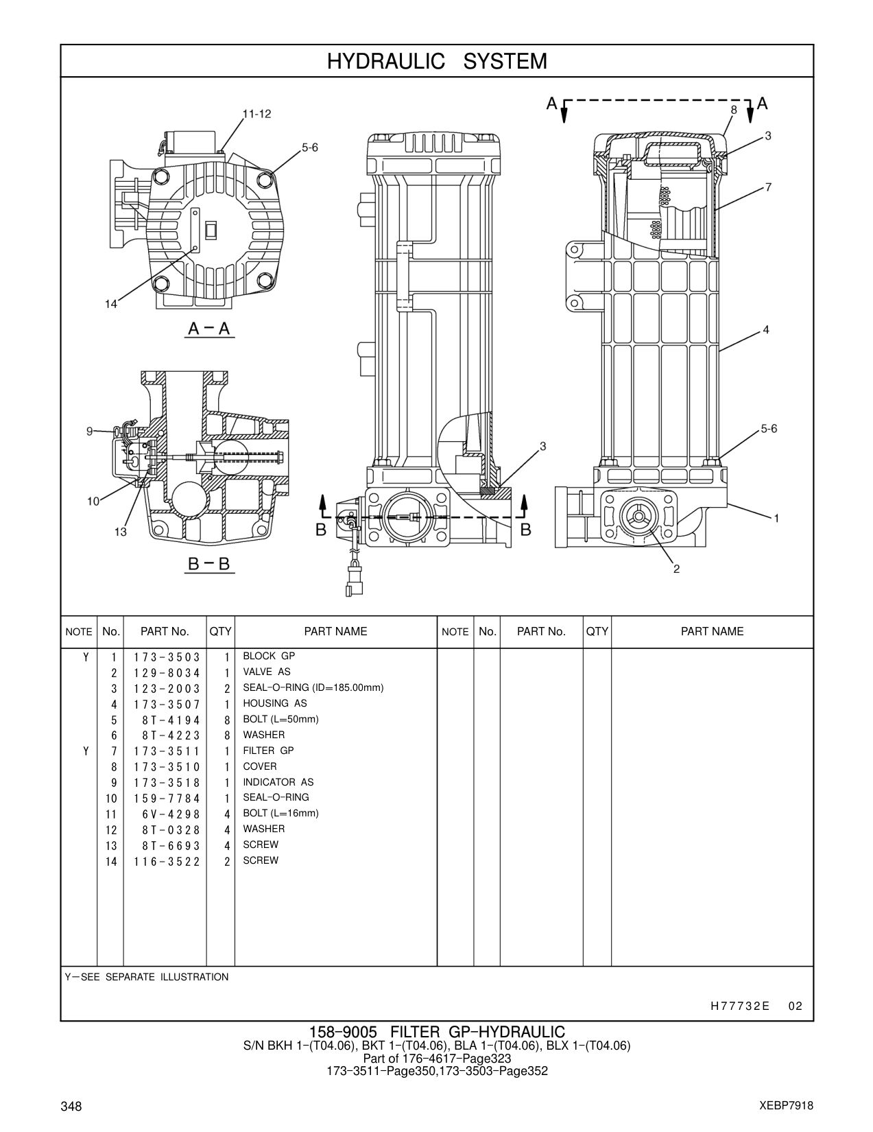 159-7784 SEAL-O-RING CAT parts manual diagram