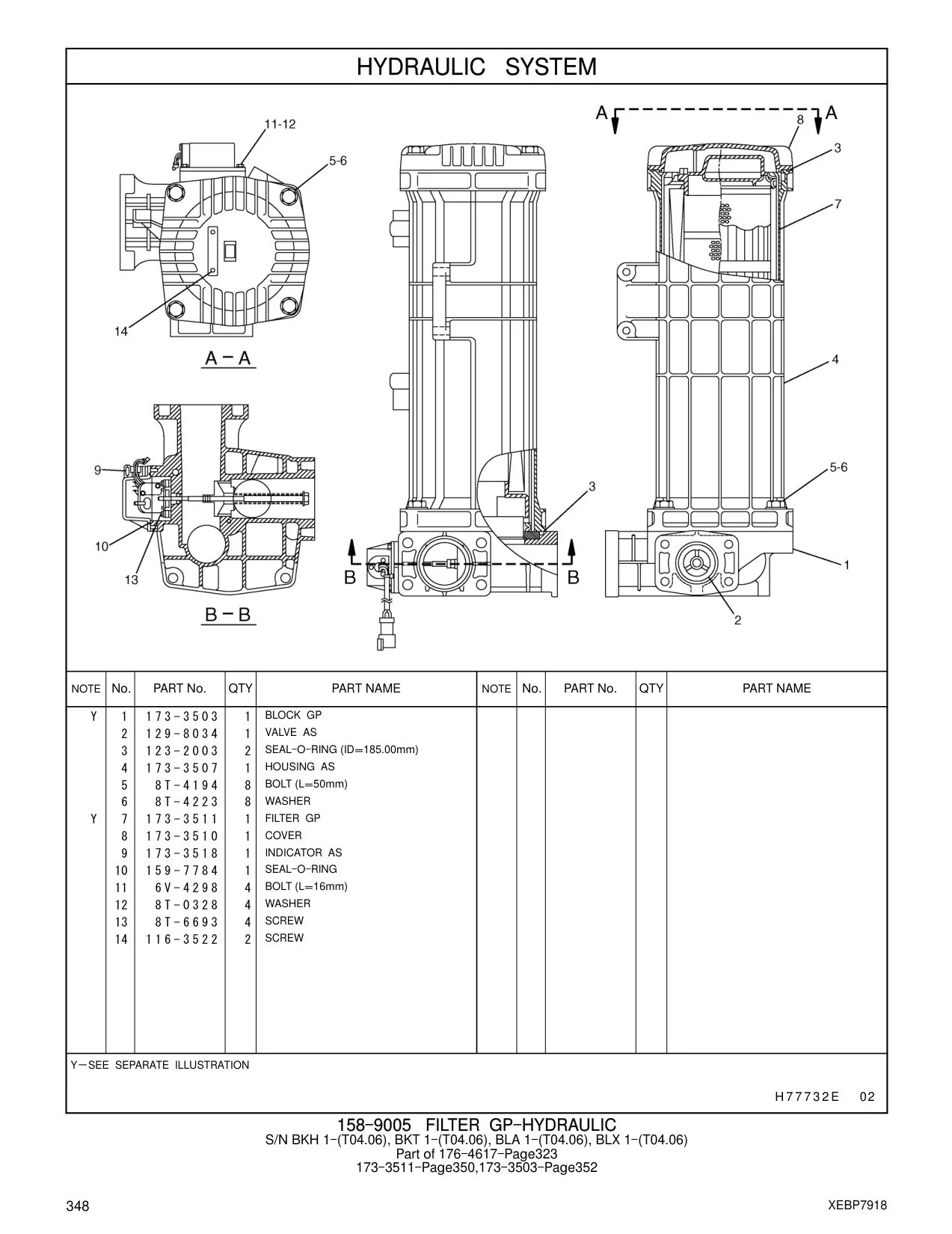 8T-4194 - BOLT (L=50mm)