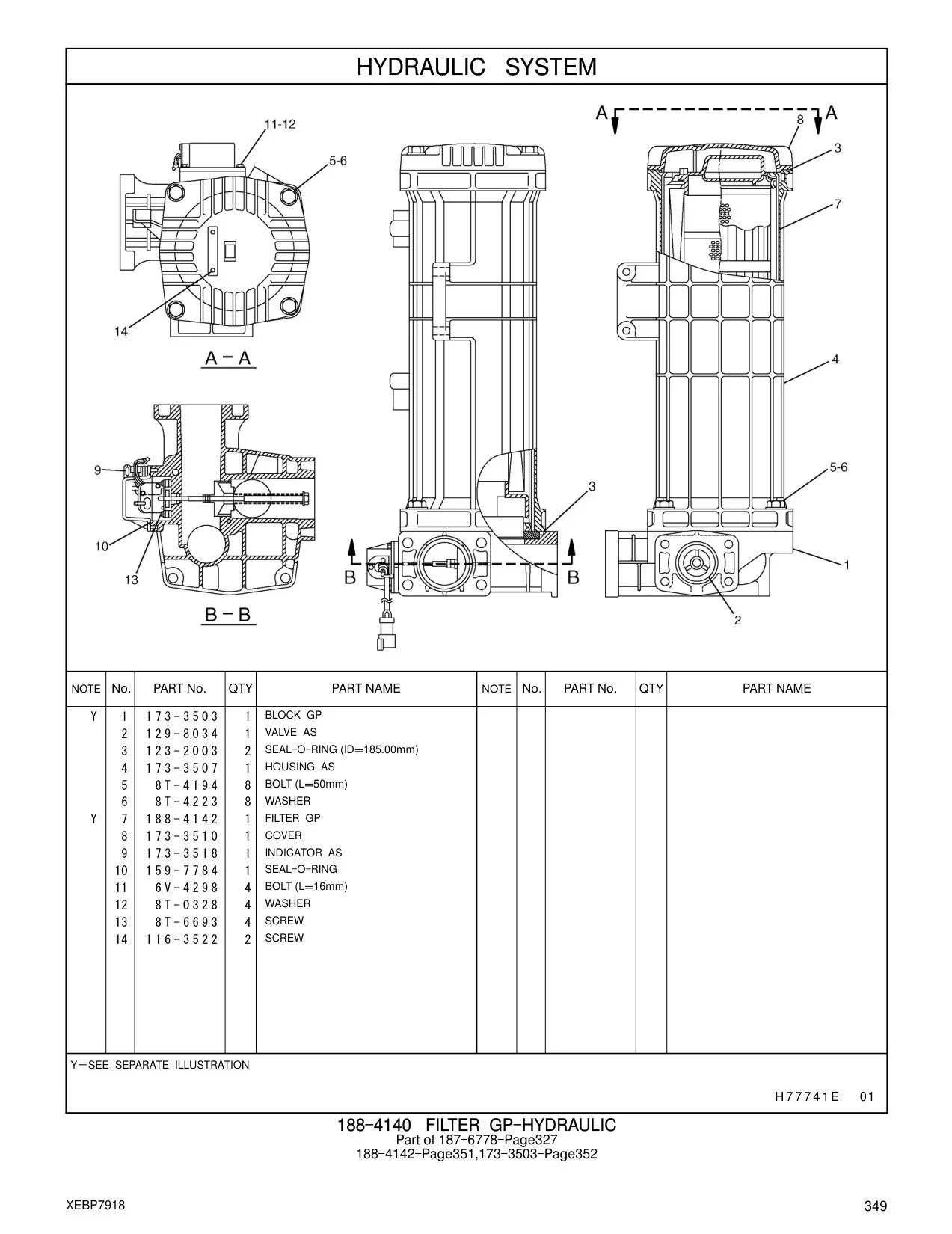 188-4142 - FILTER GP