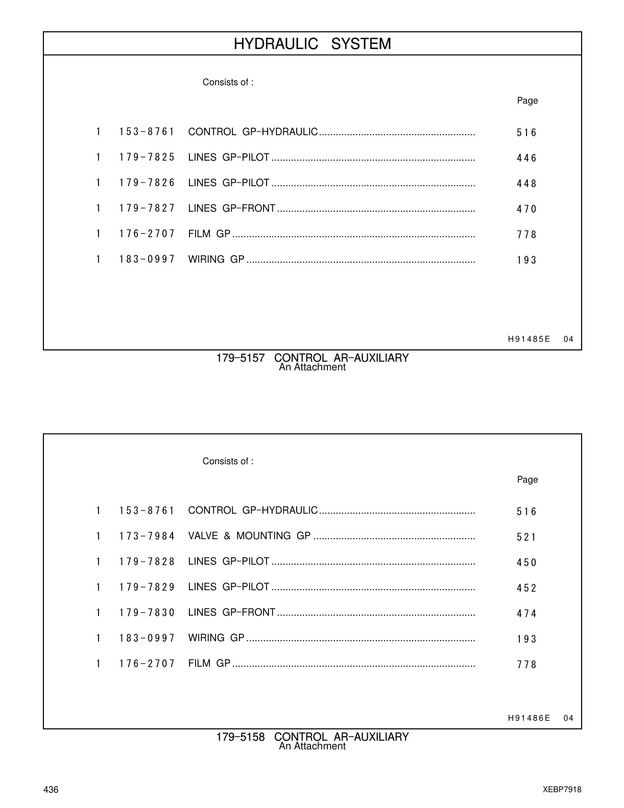 179-7828 - LINES GP-PILOT