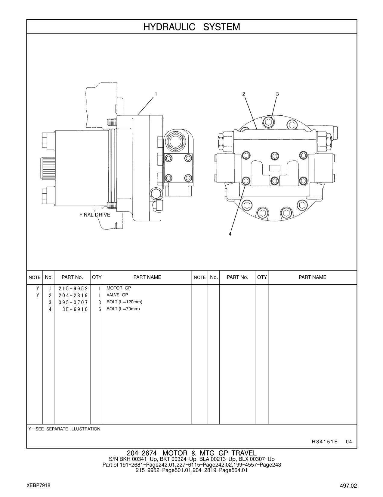 204-2819 - VALVE GP