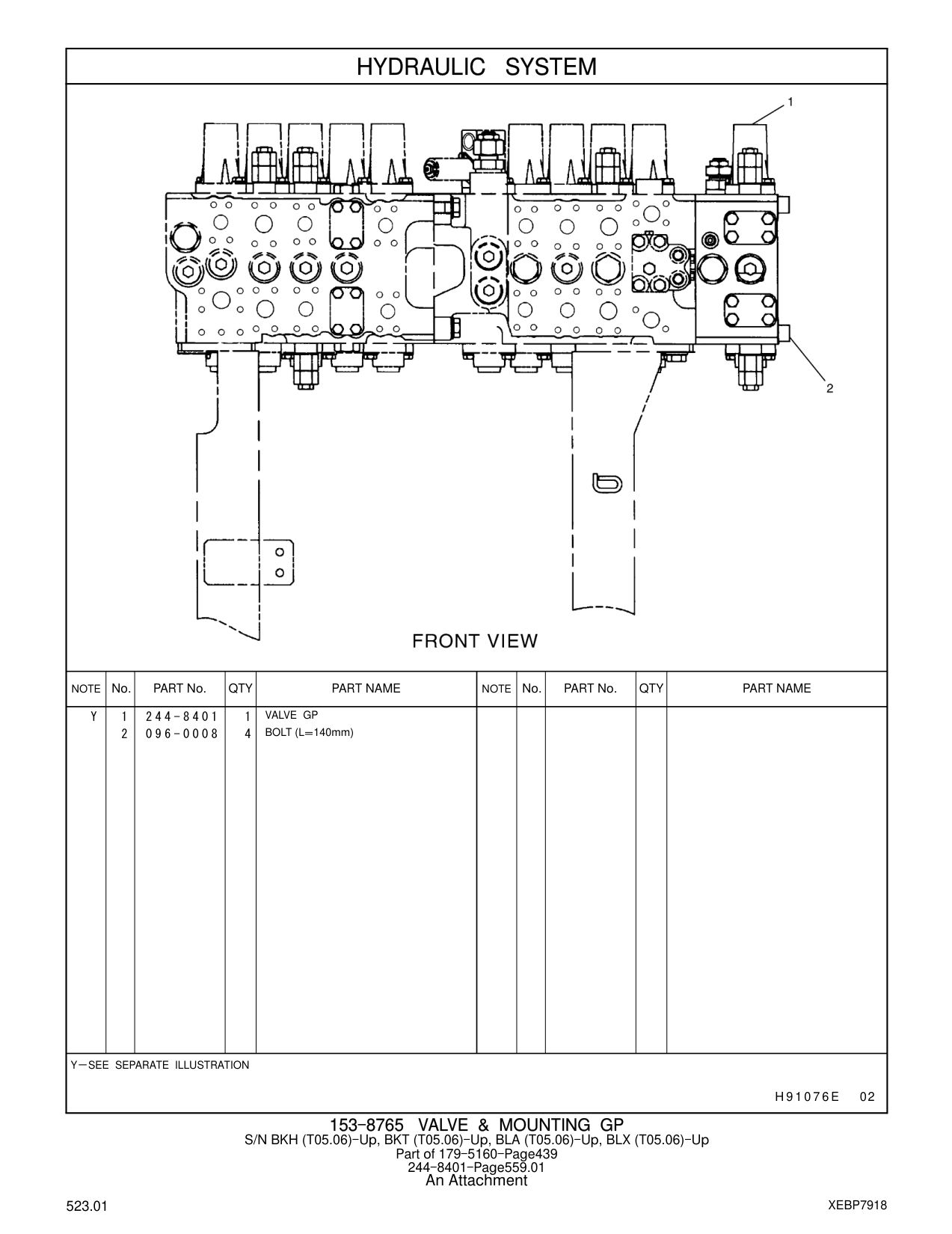 244-8401 - VALVE GP