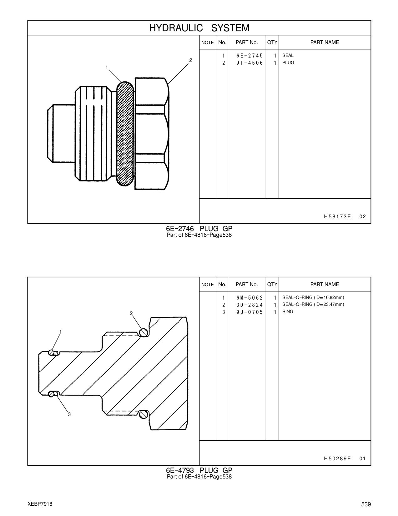 9J-0705 RING CAT parts manual diagram