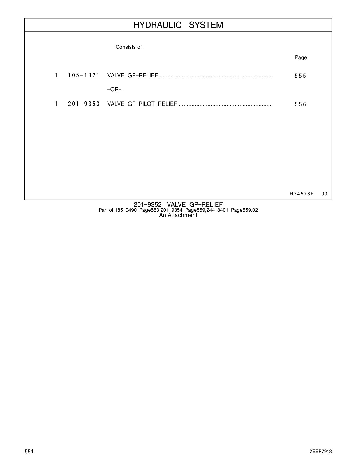 105-1321 - VALVE GP-RELIEF