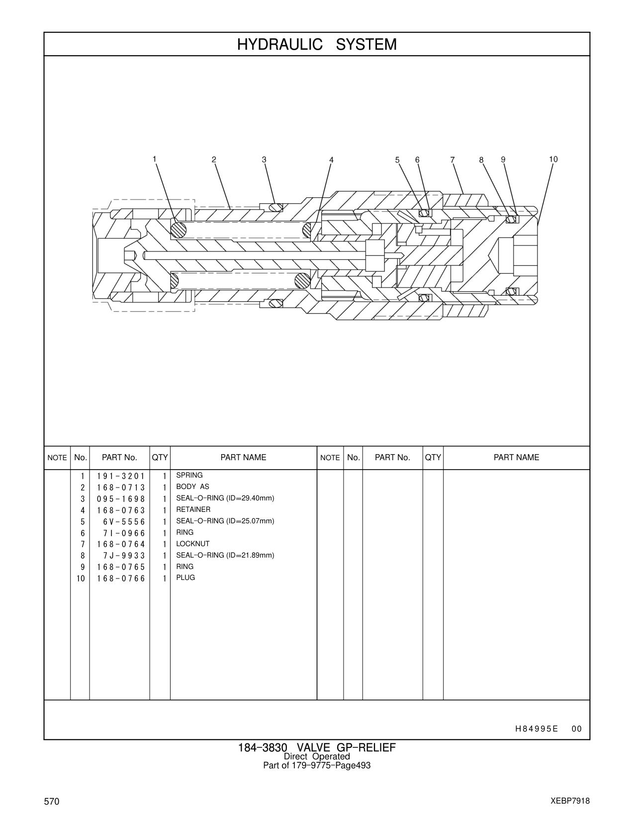 168-0713 BODY AS CAT parts manual diagram