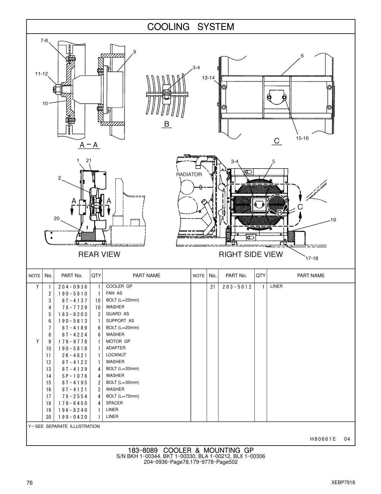 190-5813 SUPPORT AS CAT parts manual diagram