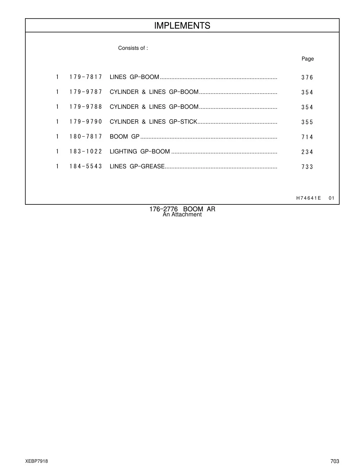 184-5543 - LINES GP - GREASE.....................................................................