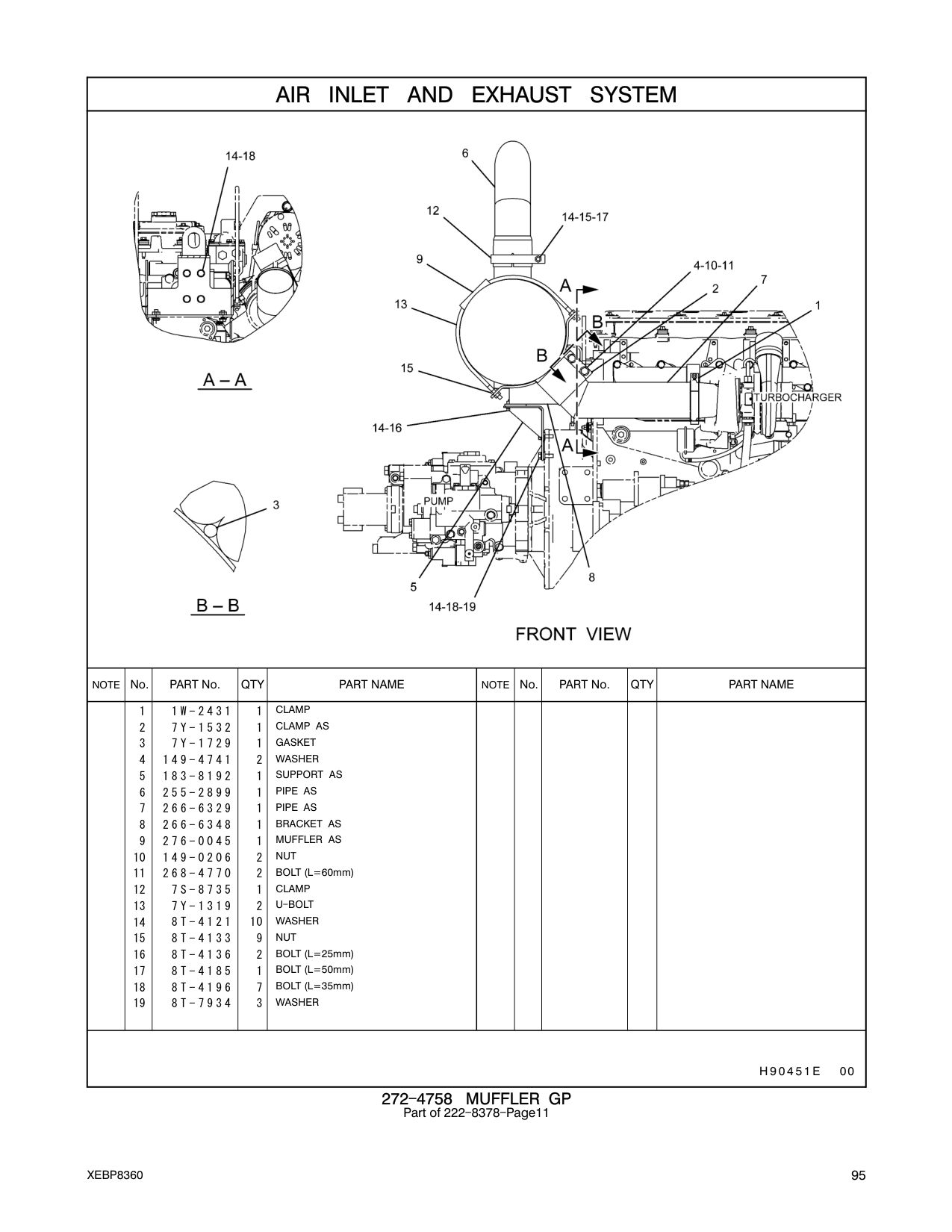 266-6348 BRACKET AS CAT parts manual diagram
