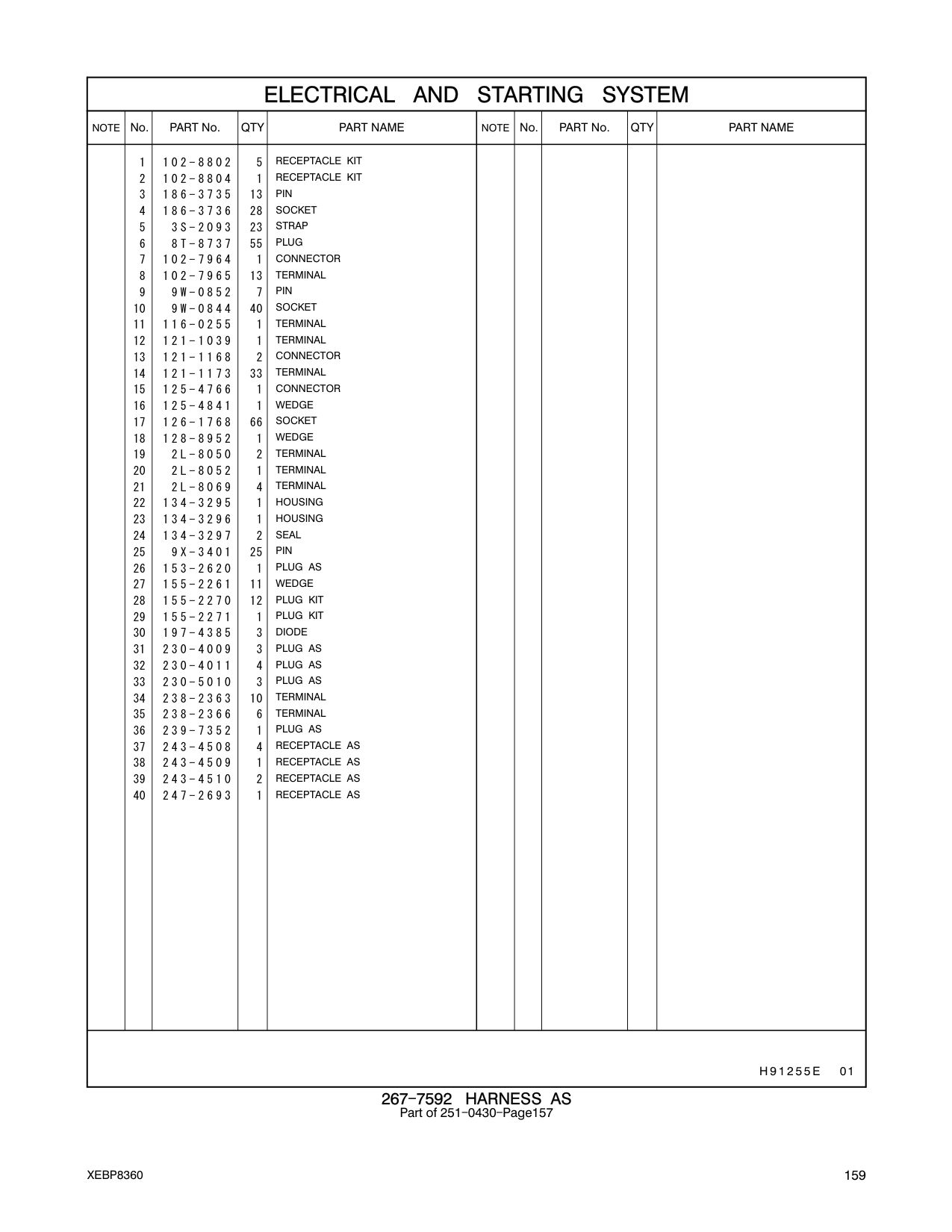 197-4385 DIODE CAT parts manual diagram