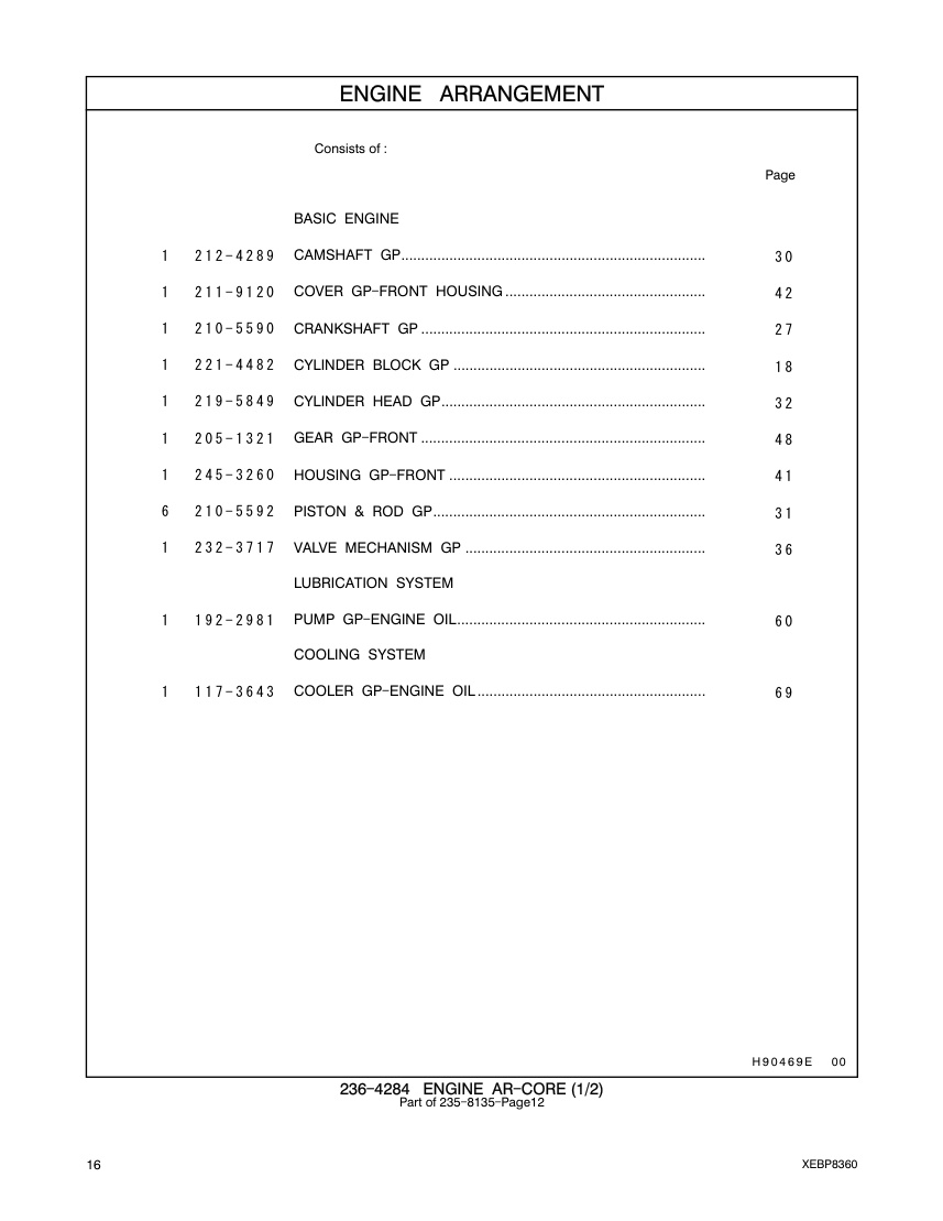 205-1321 - GEAR GP-FRONT