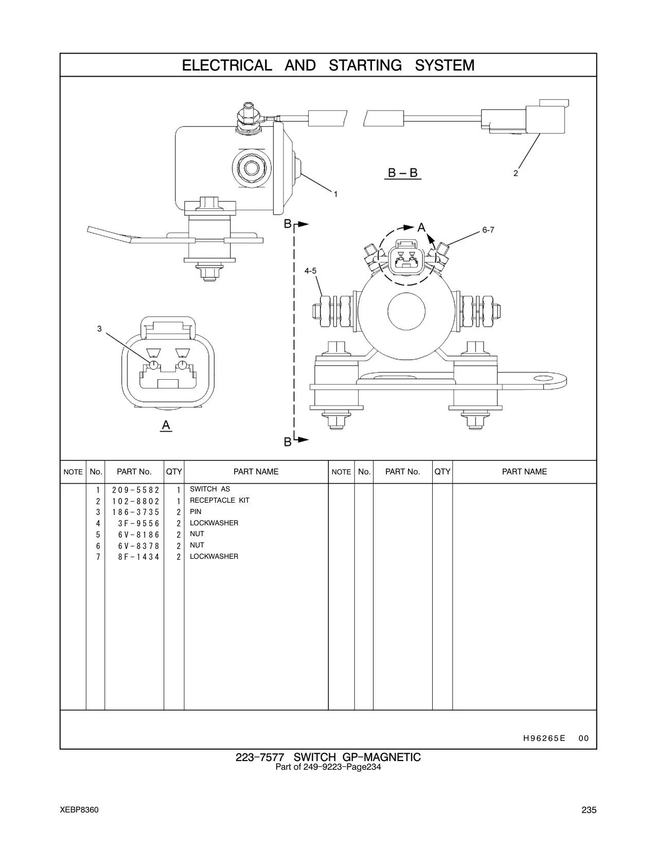 6V-8186 - NUT