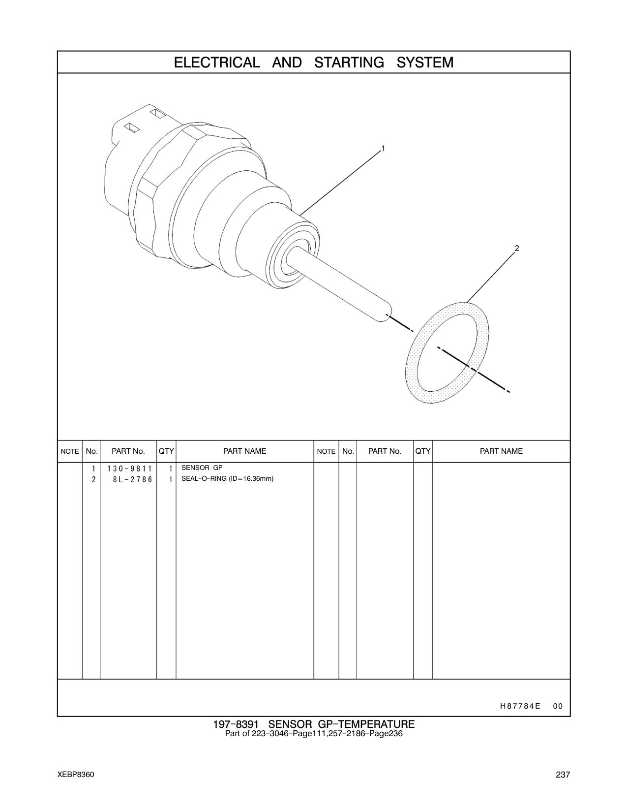 130-9811 - SENSOR GP