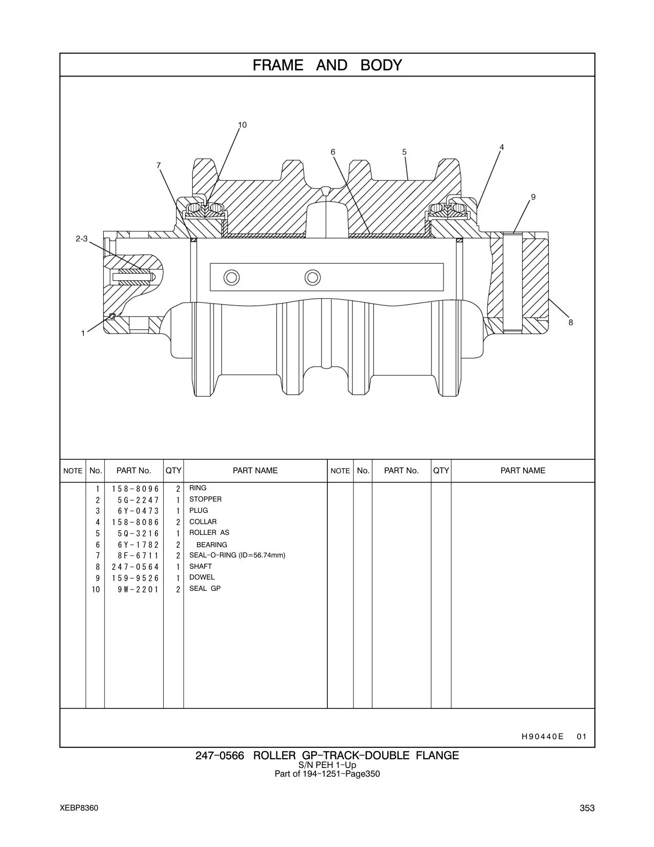 5Q-3216 - ROLLER AS
