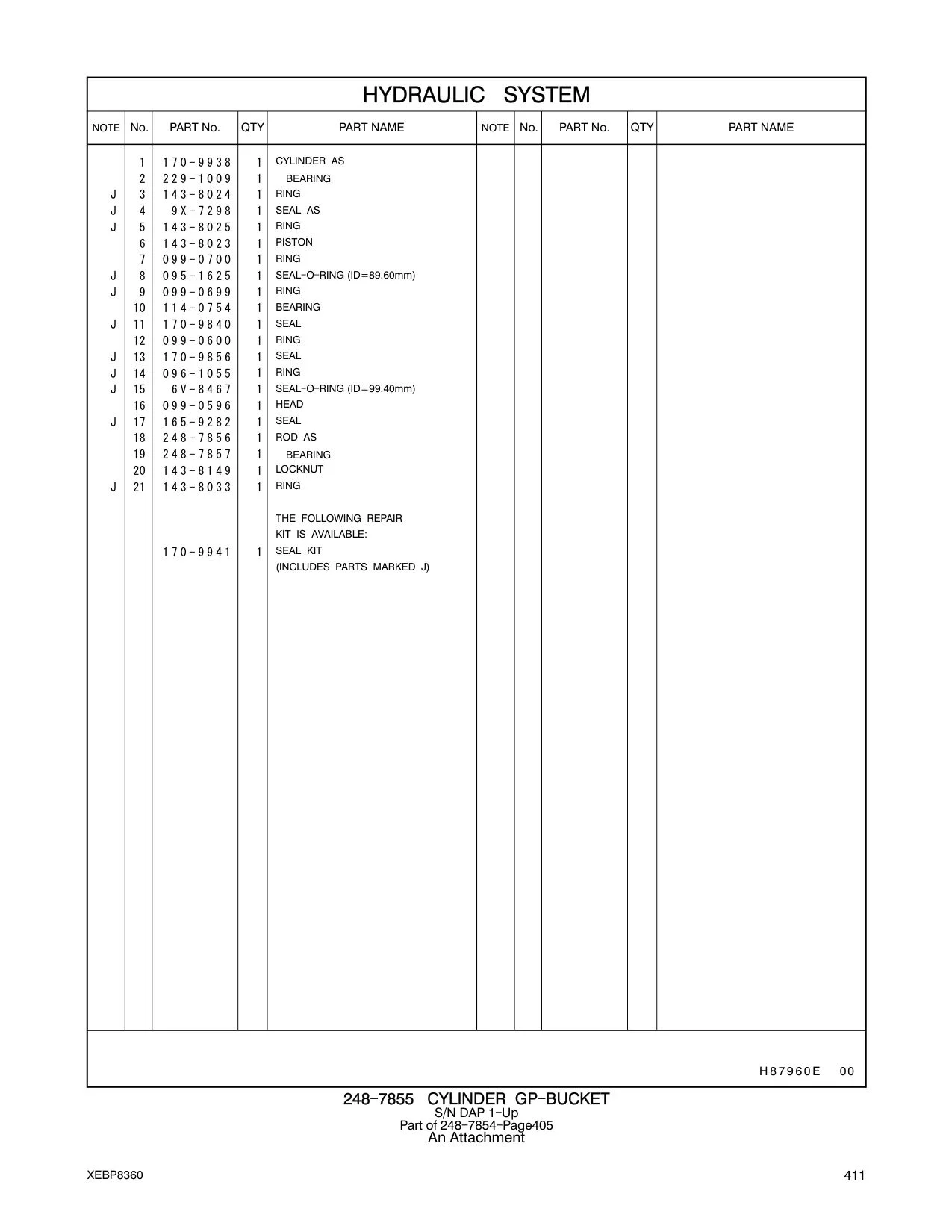 248-7857 - BEARING