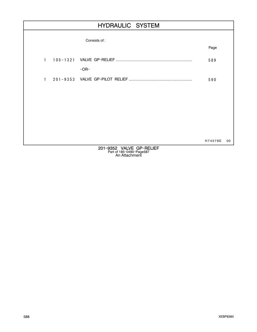 1105-1321 - VALVE GP - RELIEF ...................................................................... - OR -