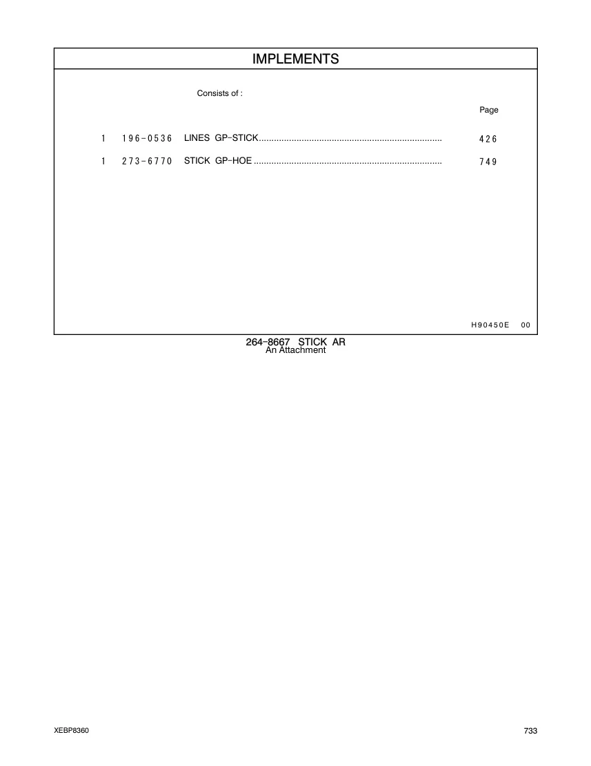 1273-6770 - STICK GP - HOE ...........................................................................