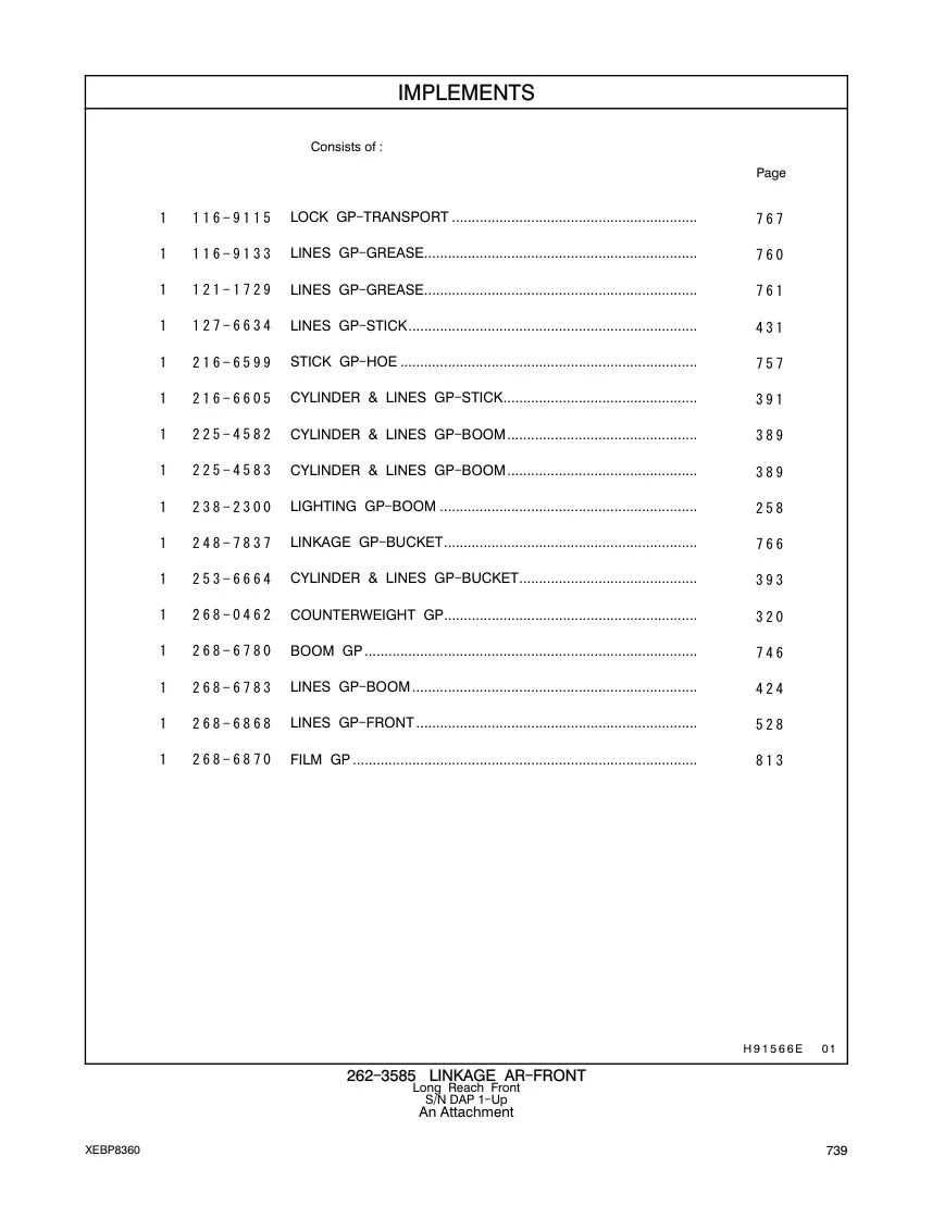 1268-6783 - LINES GP - BOOM........................................................................