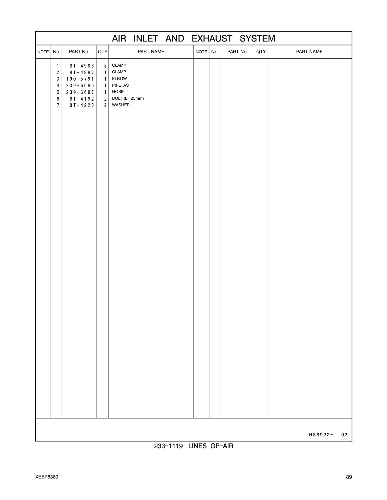 239-6686 PIPE AS CAT parts manual diagram