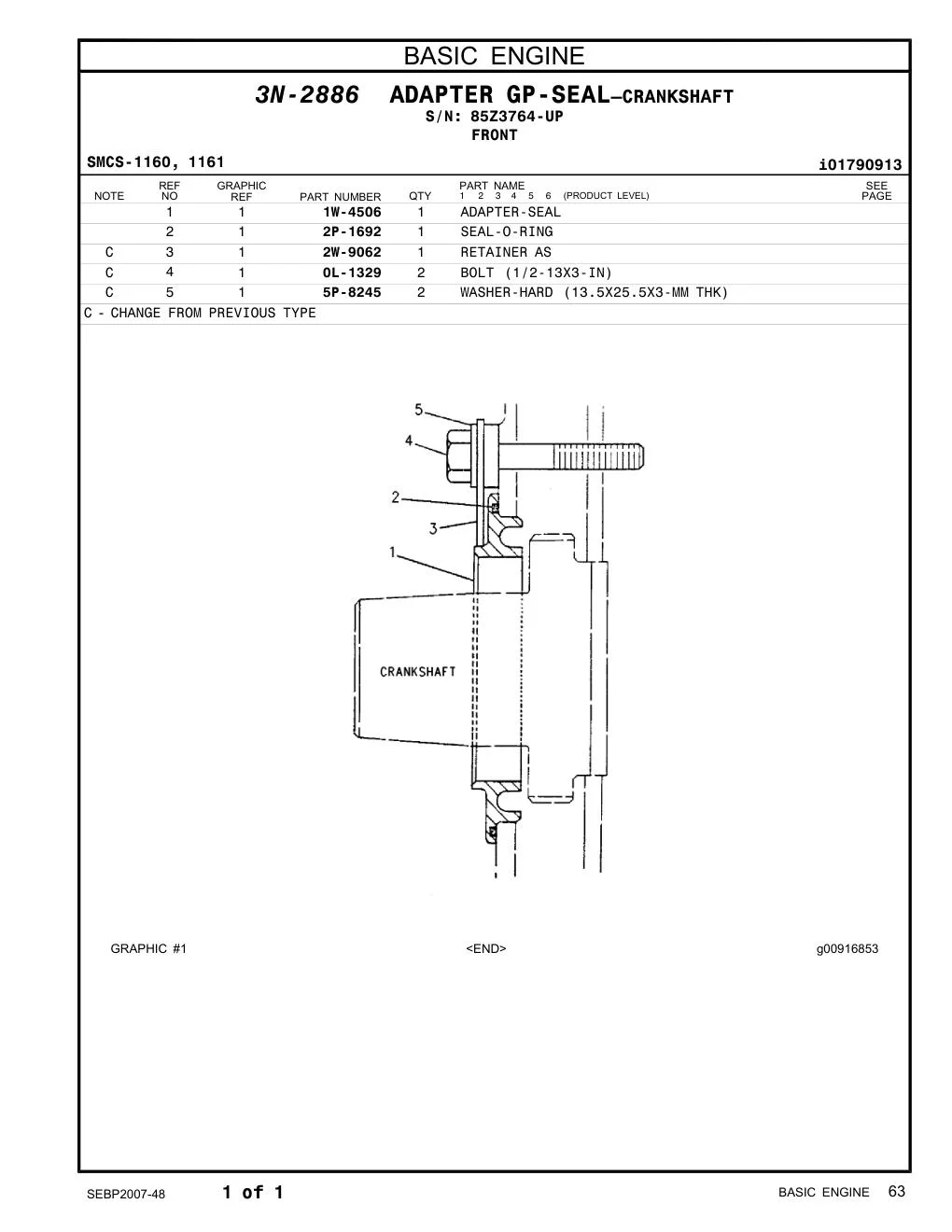 5P-8245 - WASHER-HARD (13.5X25.5X3-MM THK)