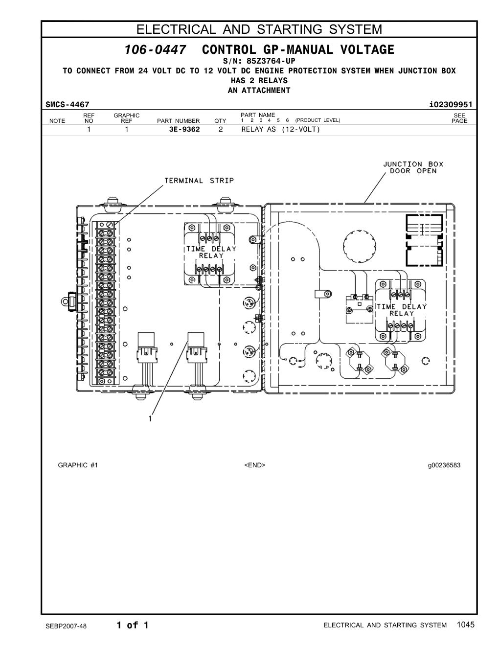 3E-9362 - RELAY AS (12-VOLT)