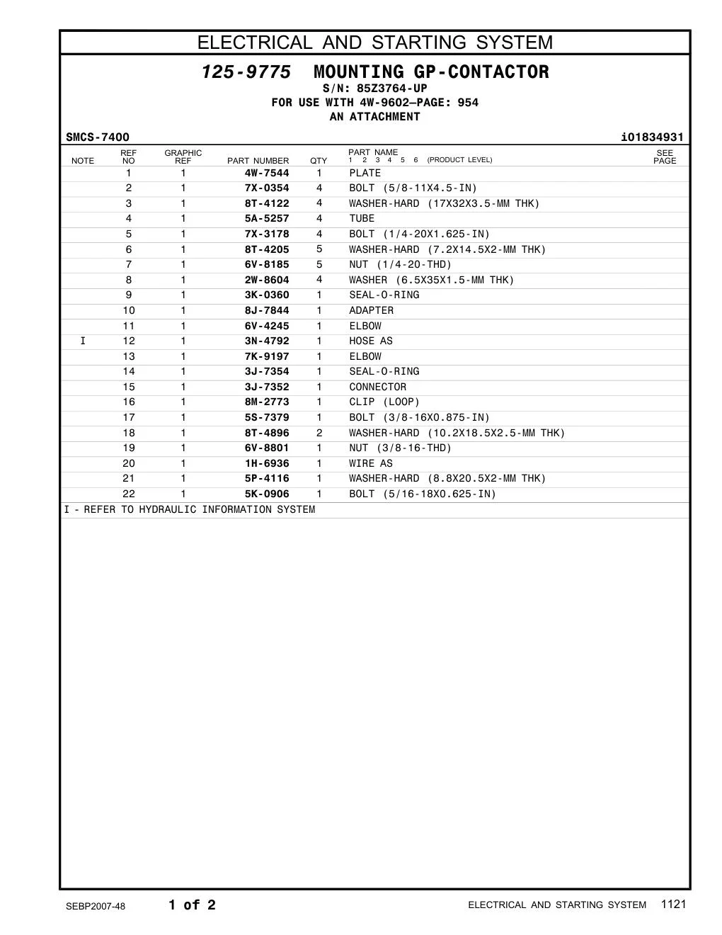 3N-4792 - HOSE AS