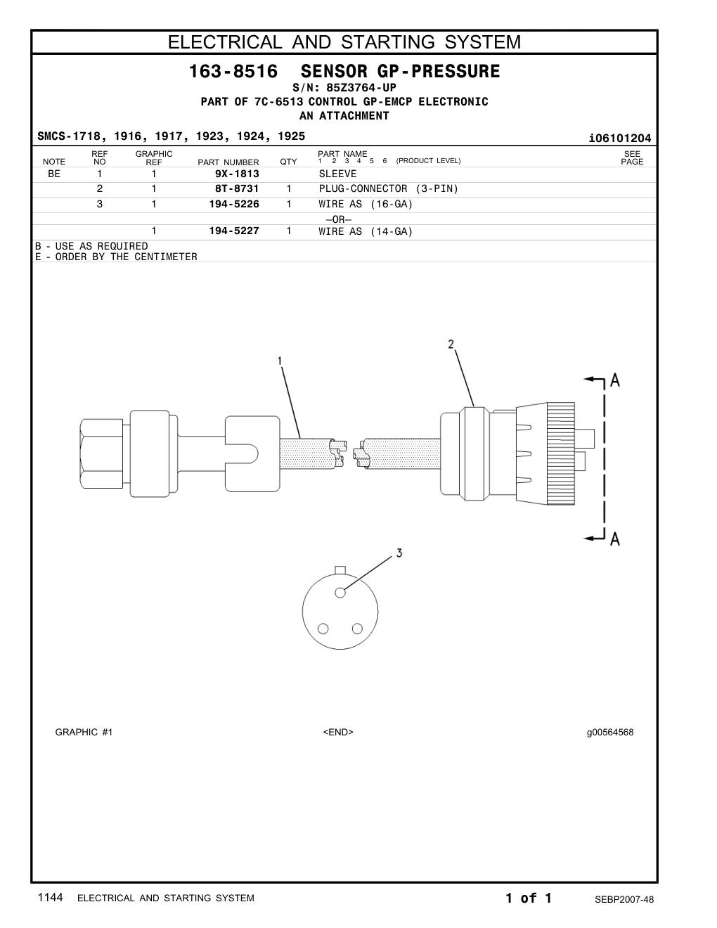 8T-8731 - PLUG-CONNECTOR