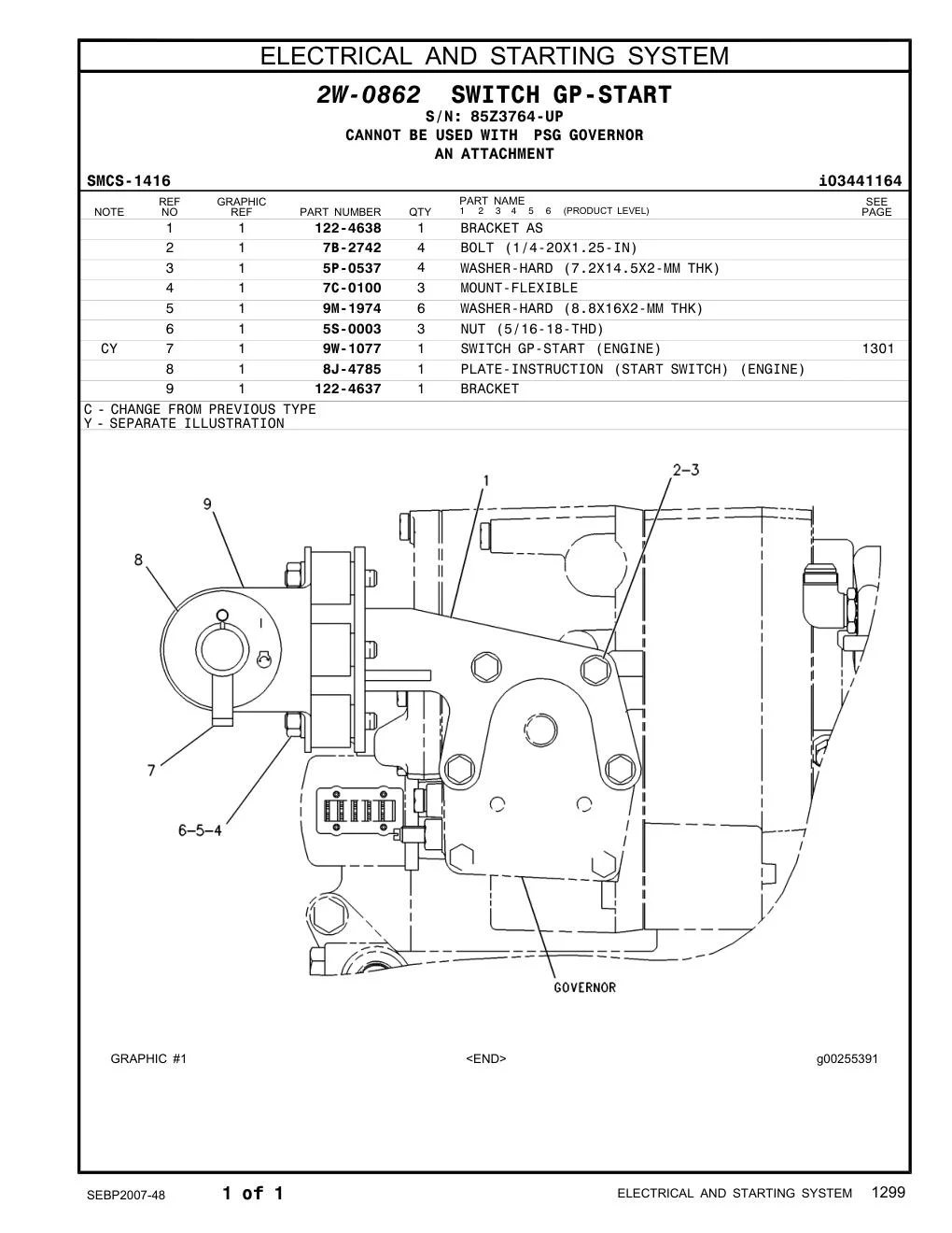 122-4637 - BRACKET