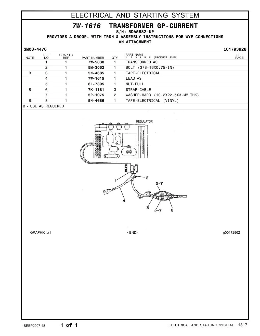 7W-5038 - TRANSFORMER AS