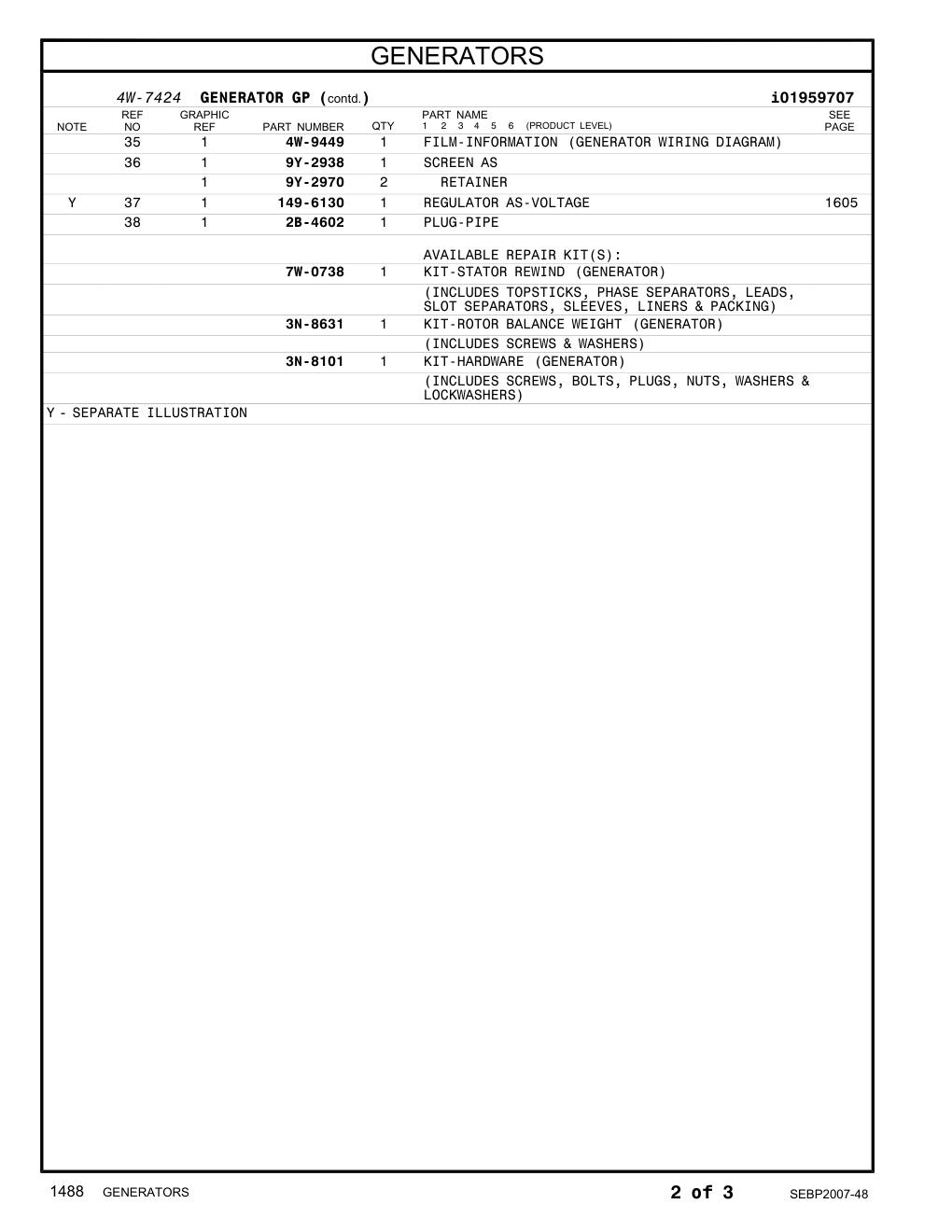 2B-4602 PLUG-PIPE CAT parts manual diagram